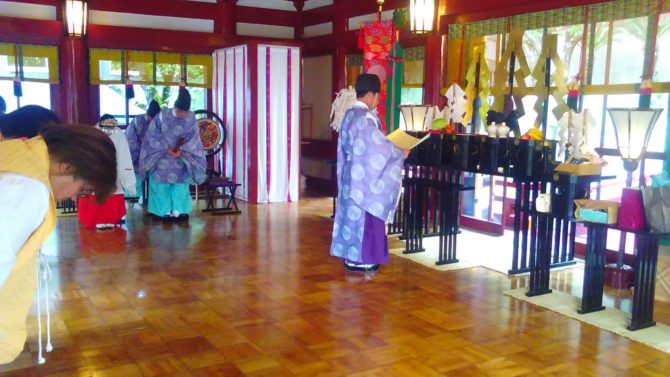 浅間神社にて印鑑の供養